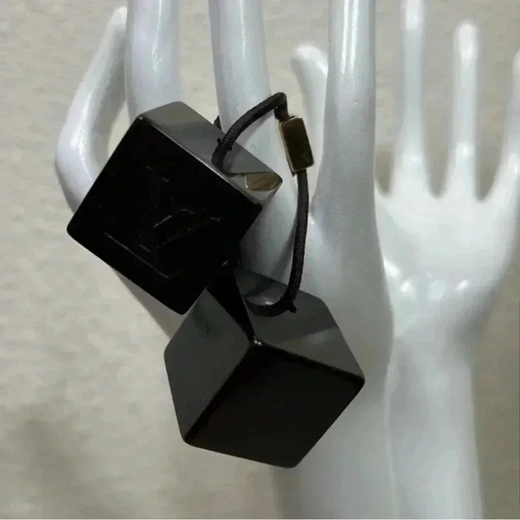 Louis Vuitton Women’s Chocolate Brown Hair Cubes Vintage main image 9